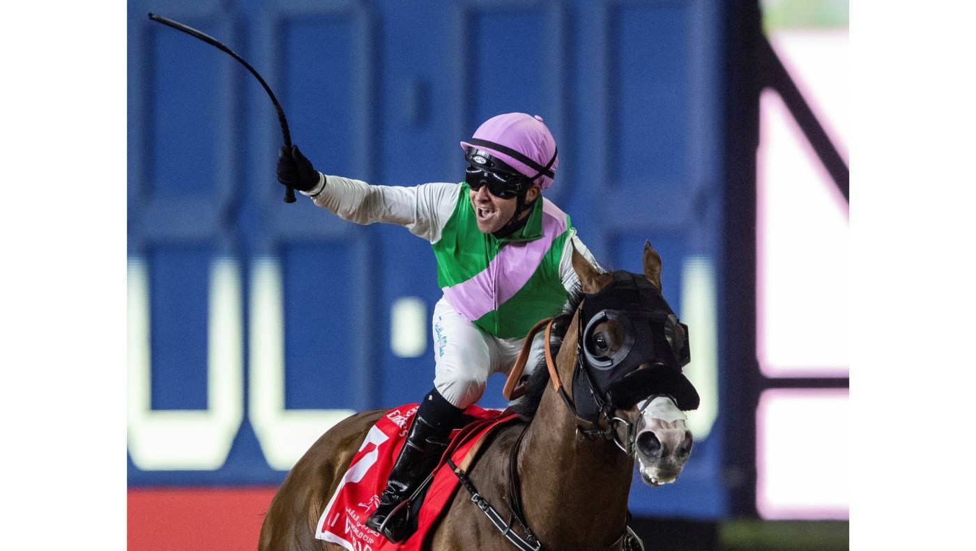 Laurel River rolls in $12 million Dubai Cup record win 1 0331 SPO LDN Z HORSE 16x9 1 WQToeh