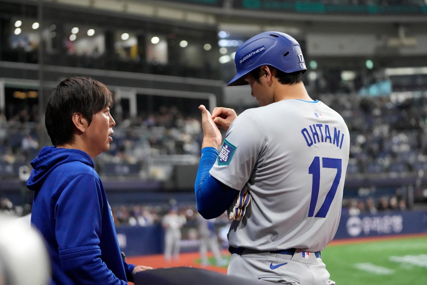 Shohei Ohtani’s interpreter fired by Dodgers after allegations of illegal gambling, theft 1 Dodgers Padres Baseball 97709 5E86CT