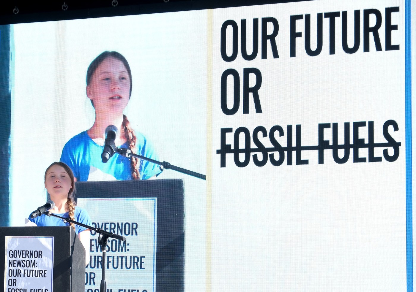 The left has a new goal: degrowth! 1 LDN L CLIMATE GRETTA 1002 003 nnR5QJ