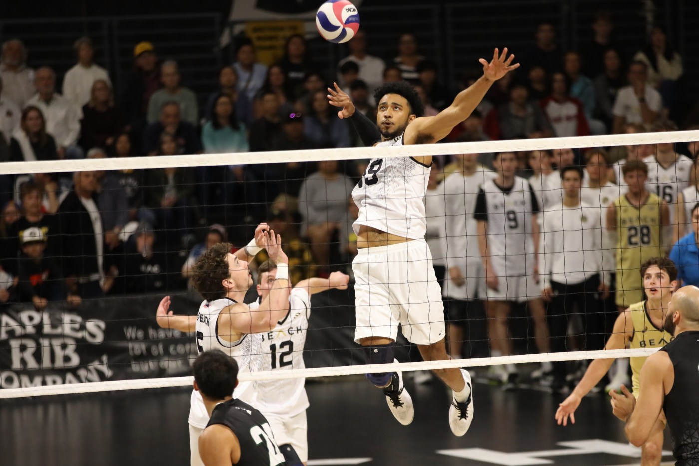 No. 2 Long Beach State men’s volleyball tops No. 1 Hawaii in five-set thriller, sweeps two-match series 1 LPT L LBSU VB 0317 208A9825 1 wreMm6