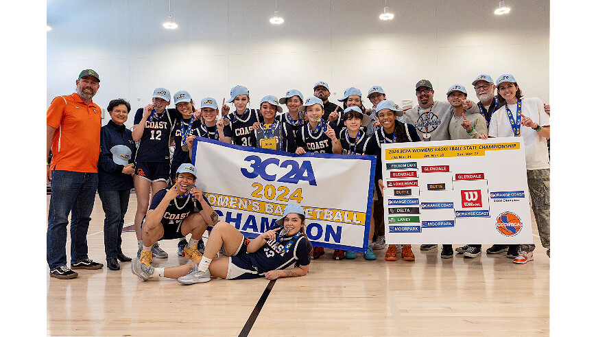 Orange Coast College women’s basketball leans on ‘unmatched’ chemistry to defend state title 1 OCR L COL OCC WB 0326 01 rCWAEW