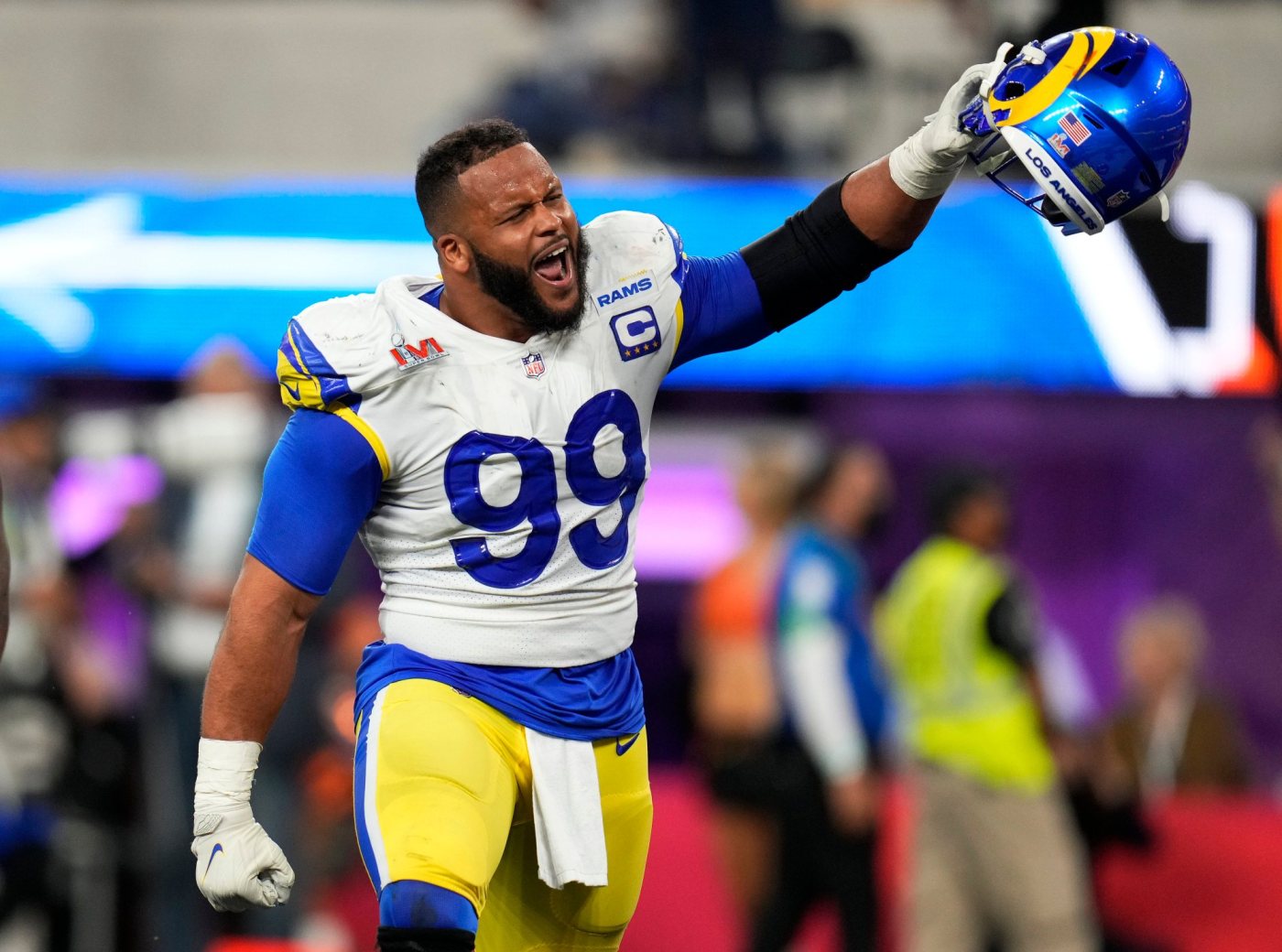 Swanson: Someone finally stops Aaron Donald – Aaron Donald 1 OCR L DONALDPICS 14 1