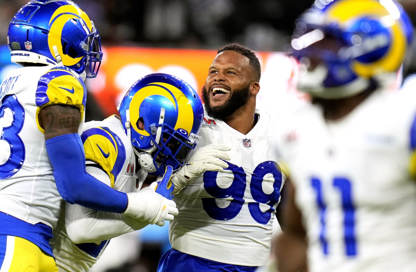Rams great Aaron Donald announces his retirement 1 OCR L POY 2022 021 9s6O0Q
