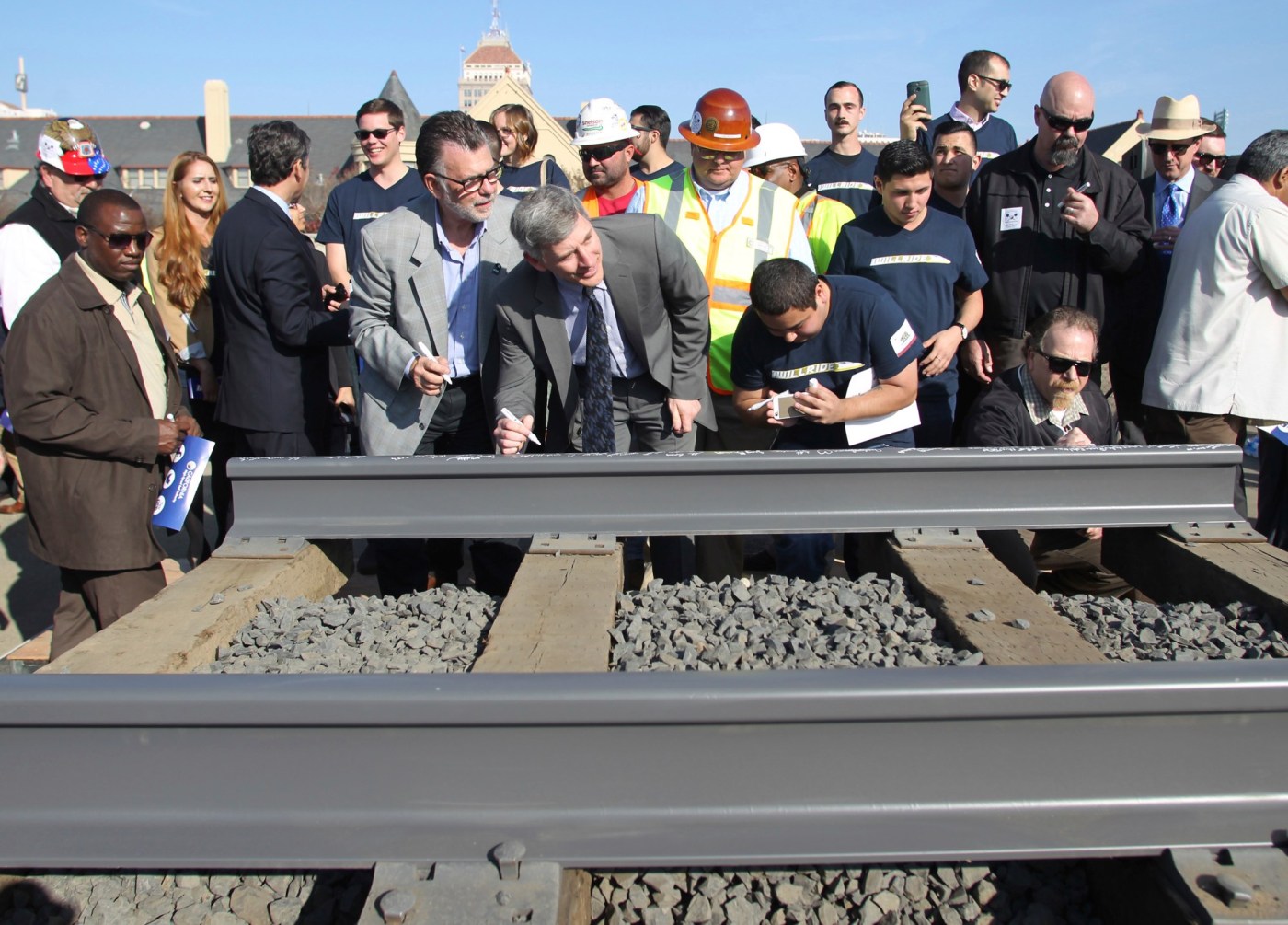 high speed rail ground breaking YOFBjV