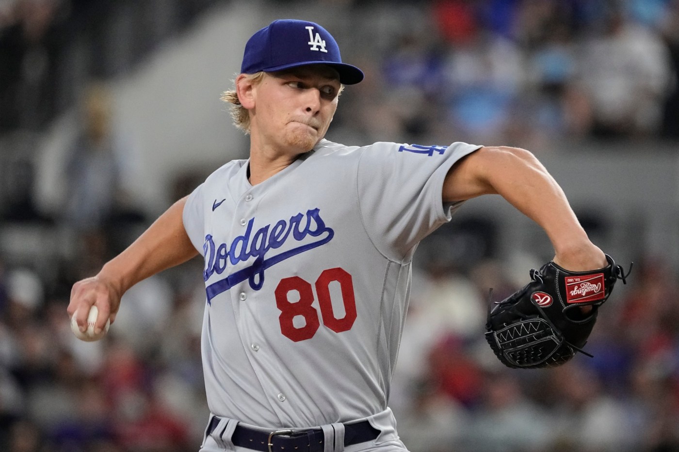 Dodgers’ Emmet Sheehan’s immediate future uncertain with forearm injury 1 AP23205856317504 pEpVaN