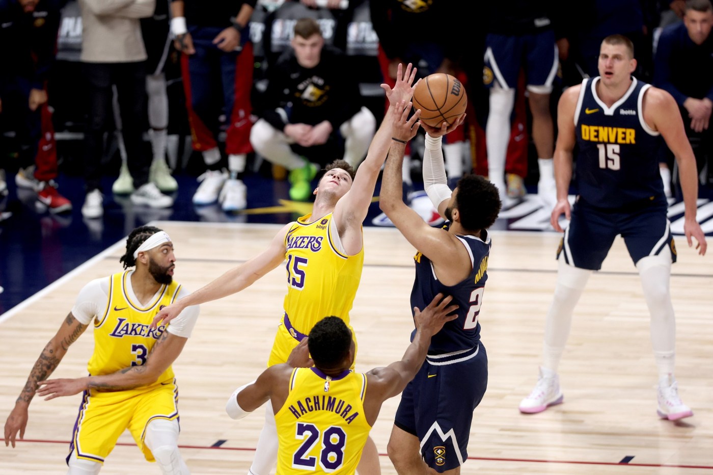 Lakers’ season ends as Nuggets’ Jamal Murray hits another game-winner 1 GettyImages 2150775906 hSCcF6