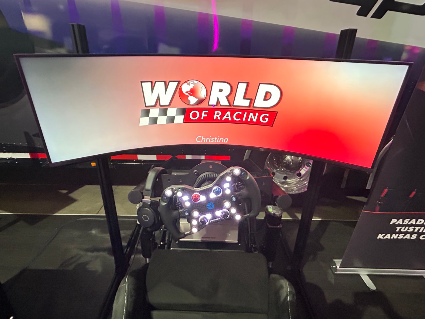 Want to know what driving the Grand Prix of Long Beach track is like? Now you can — sort of 1 LPT L GPLB SIMULATOR 0419 01 1 NqPOTI