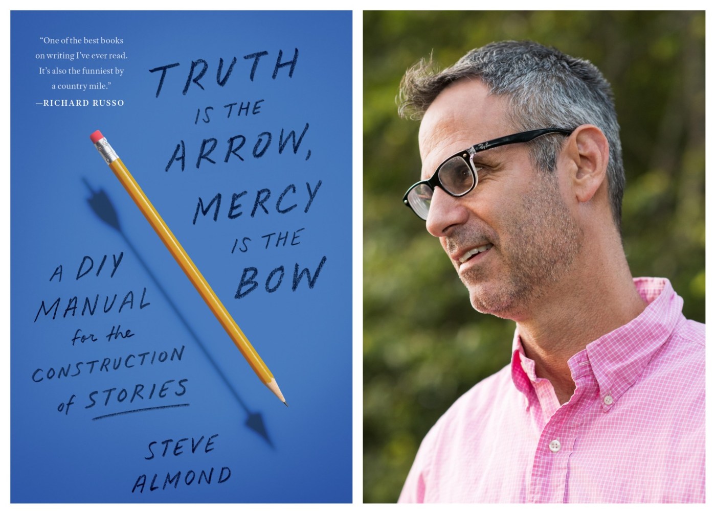 Steve Almond talks about storytelling in ‘Truth Is the Arrow, Mercy Is the Bow’ 1 OCR L SteveAlmond 01 1