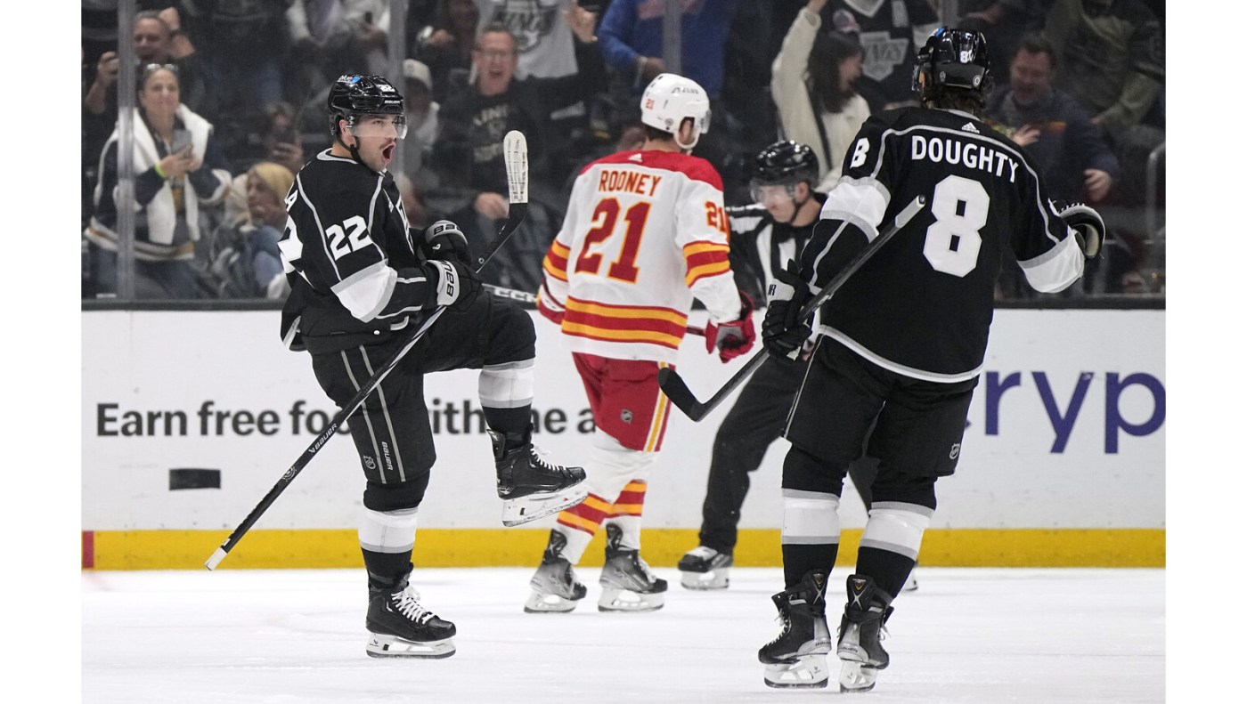 Kings strike early, beat Flames to clinch playoff berth 1 imageedit 3 73994580 16x9 1 ughnHk