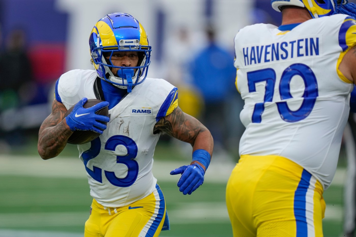 Rams RB Kyren Williams to miss OTAs with foot injury 1 AP23365699448407 tr8HDs