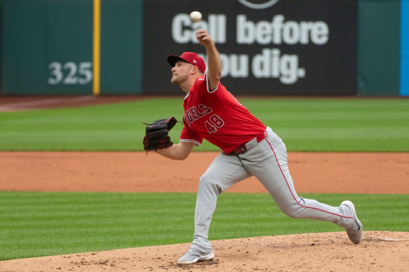 Reid Detmers allows grand slam in Angels’ loss to Guardians 1 AP24125818407242 oRNfRO