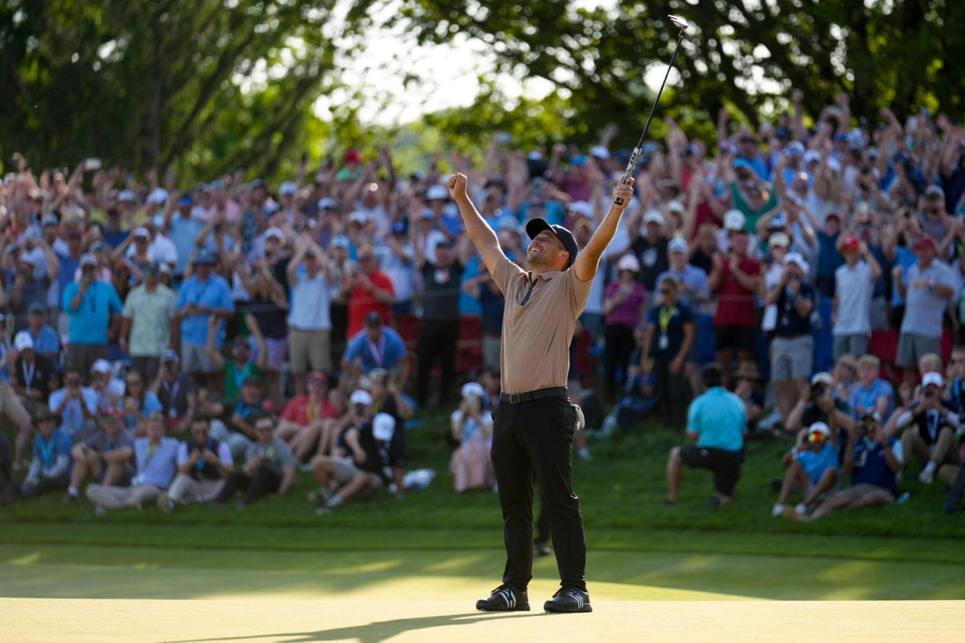 Xander Schauffele wins 1st major at PGA Championship in a thriller at Valhalla 1 APTOPIX PGA Championship Golf 76155 ejflRt