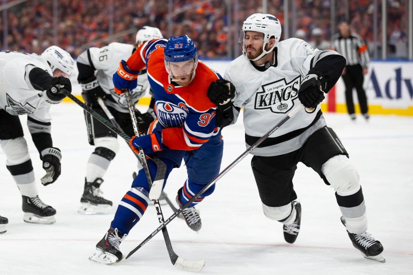 Kings face the prospect of losing Matt Roy and Viktor Arvidsson to free agency 1 GettyImages 2150504553 YNolws