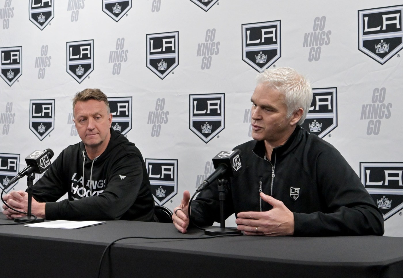 Kings’ Rob Blake, Luc Robitaille point to ‘progress’ despite another early exit 1 LDN L KINGS 0507 04 BS aSwcfI