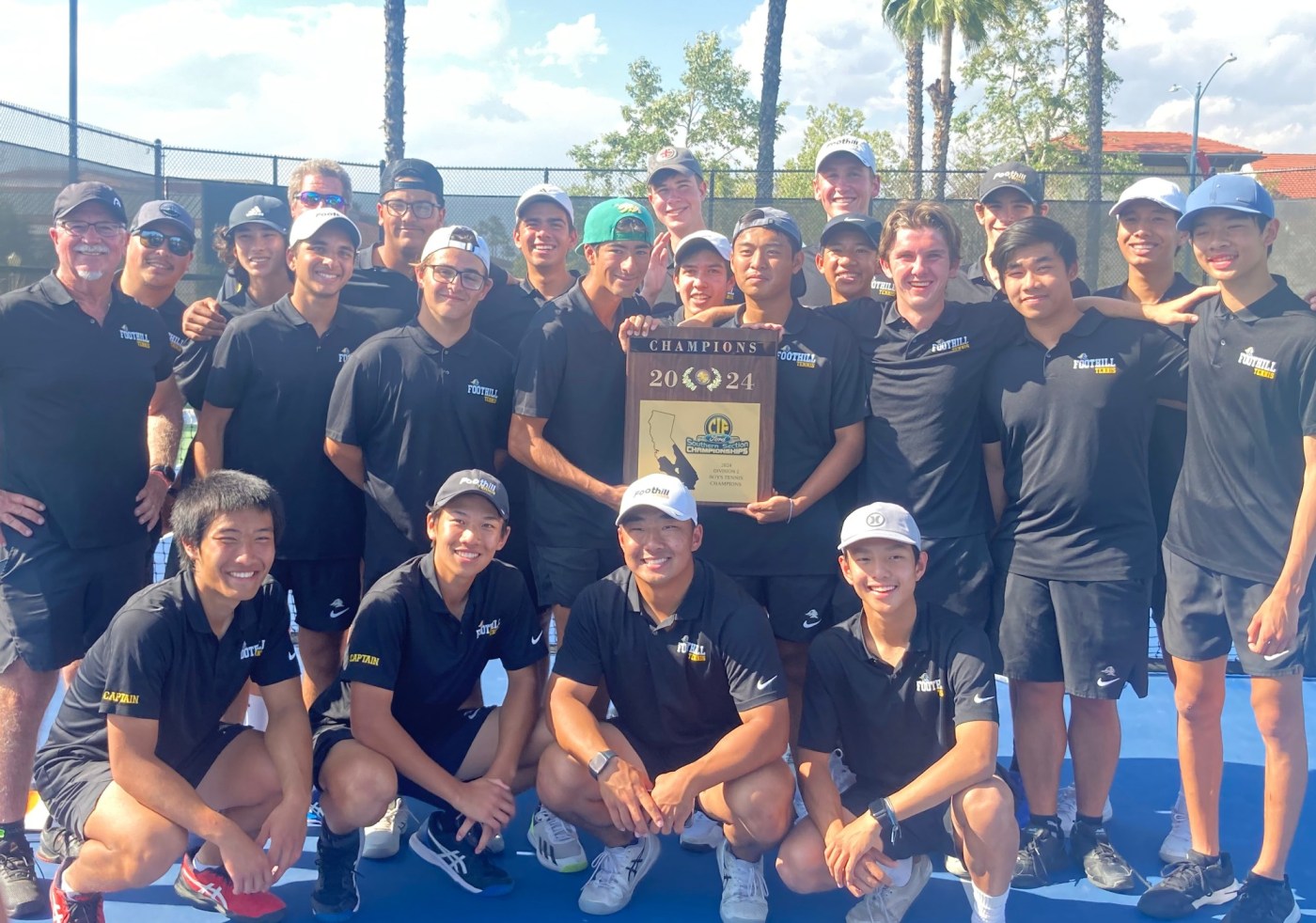 University, JSerra and Foothill boys tennis teams win CIF-SS championships 1 OCR L HSBTEN FINALS 0511 01