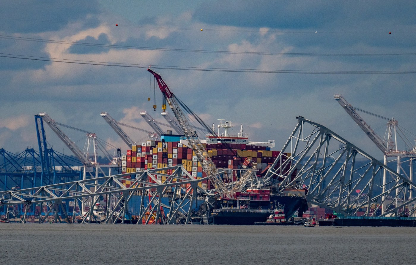 Key Bridge collapse: Port channel reopening on target, governor says 1 TBS L KEYBRIDGECOLLAPSE 04 nnzCGs