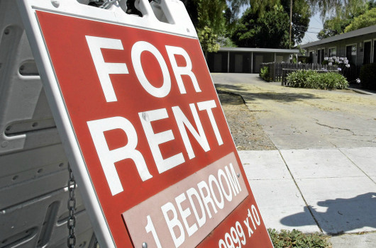 for rental rents sign