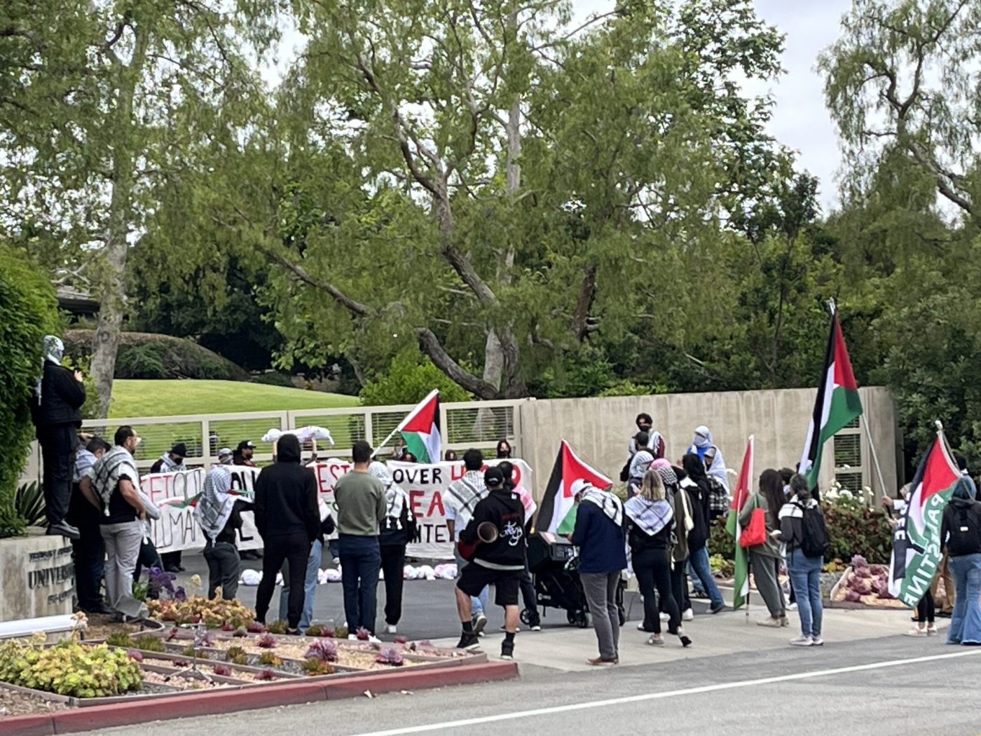 Students take protest to UCI Chancellor’s home; ‘No rest until UCI divest’ 1 image 90095859 rotated 1 sqL0Mu