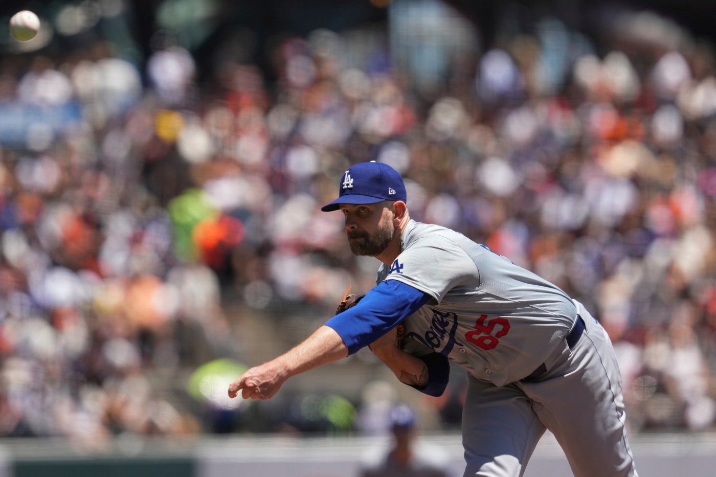 Dodgers’ James Paxton roughed up as Giants take two of three 1 AP24182733811484 mPwTOL