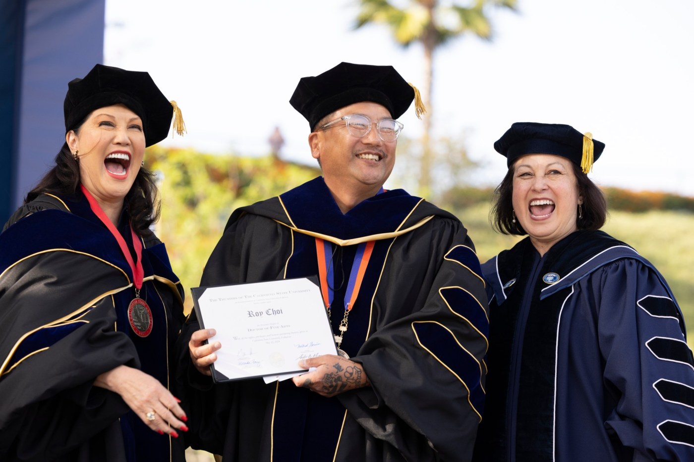 Chef Roy Choi urges CSUF Class of 2024 to ‘lead with kindness’ 1 CSF L CHOI 0602 1 u993Cb
