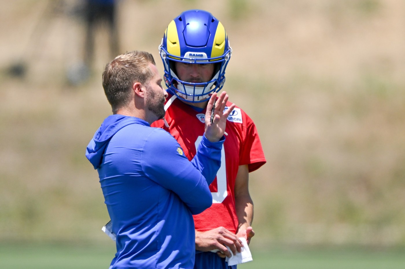 Rams and Matthew Stafford finish offseason camp without a new deal 1 LDN L RAMS 0522 DC 27 nU67NC