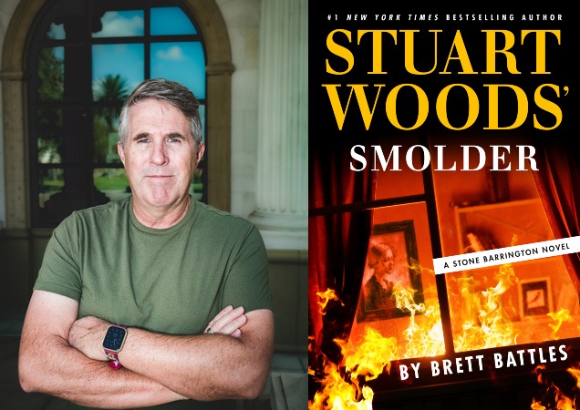 How Stuart Woods’ character Stone Barrington lives on in Brett Battles’ ‘Smolder’ 1 OCR L BOOK BATTLES 0609 03 7PbDUG