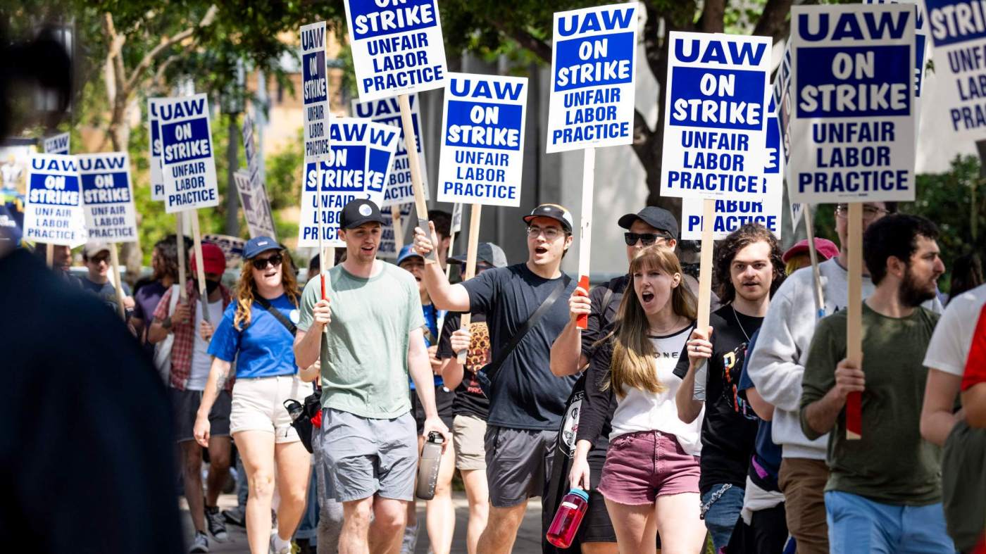 UC graduate worker strike is over, officials say 1 OCR L UCI Strike 0605 01 PB 3 Dge1mi