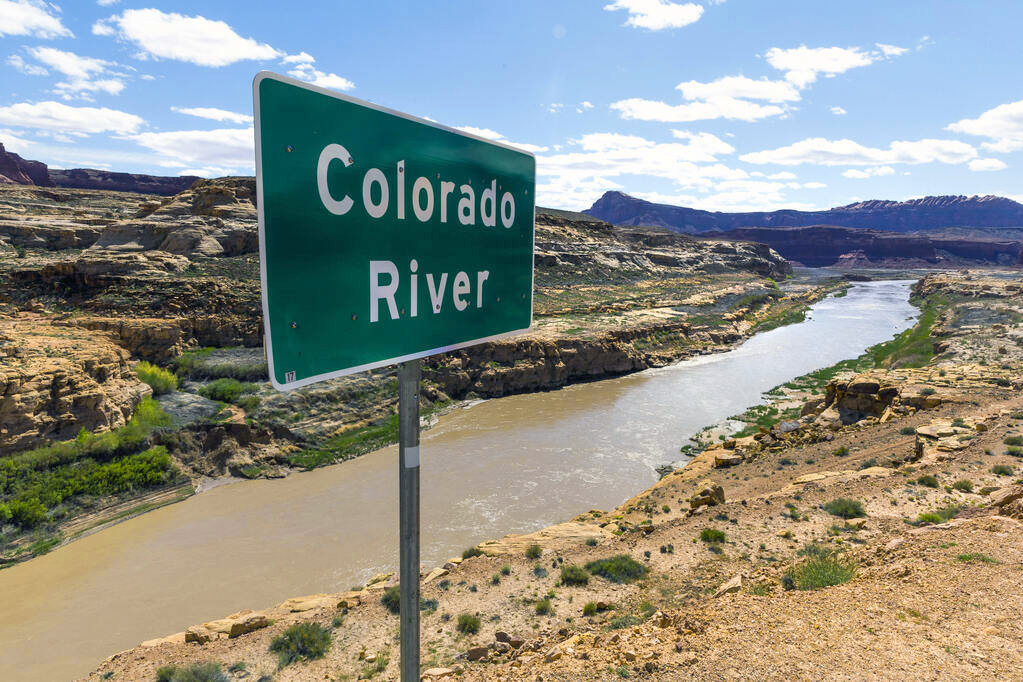 Nevada leads as 40-year low is reached in Colorado River water use 1 US NEWS NEV COLORADO RIVER USAGE LV wKezqG