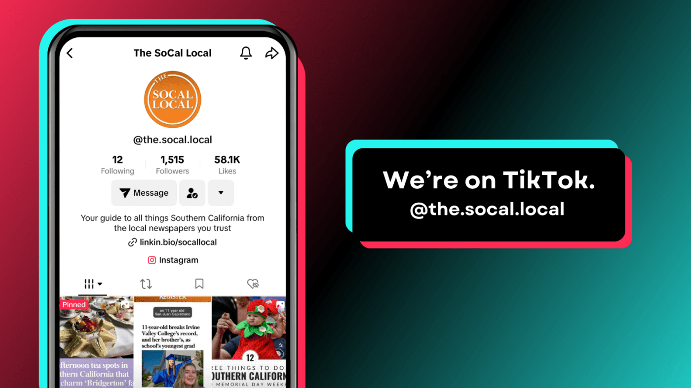Were on TikTok the socal local VVCaW0