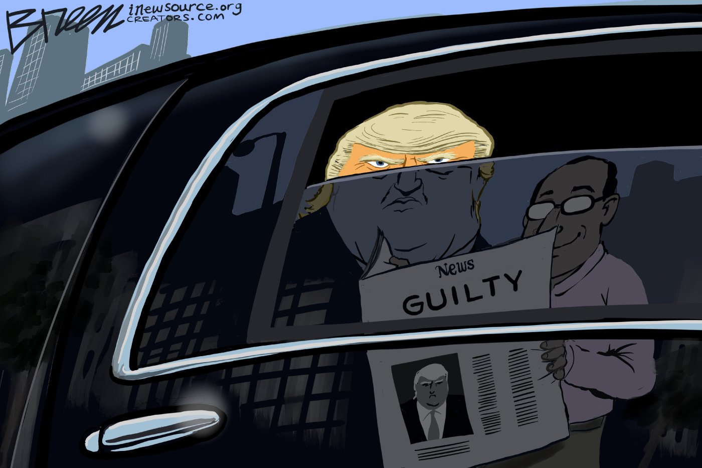 Trump found guilty: Political Cartoons 1 sbr060224dAPR 1 K0e2Va