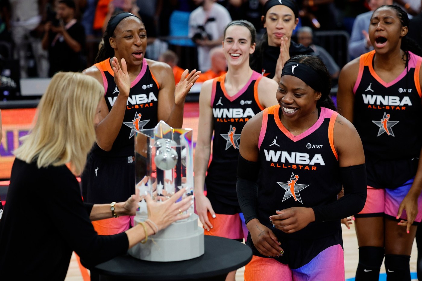 Arike Ogunbowale and Caitlin Clark lead WNBA All-Stars to win over U.S. Olympic team 1 2162845671 R6v73W