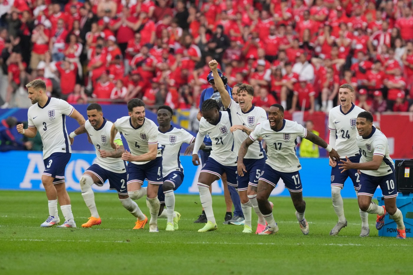Euro 2024: England tops Switzerland in penalty shootout 1 AP24188675872163 AA8jCM