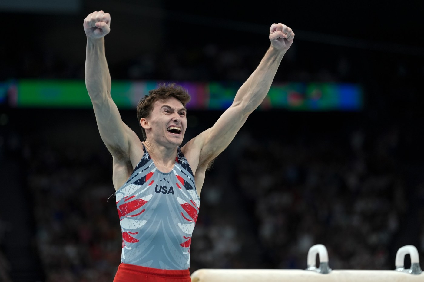 Stephen Nedoroscik waited his whole life for one routine. The US pommel horse specialist nailed it 1 AP24211717504262 5swNFc