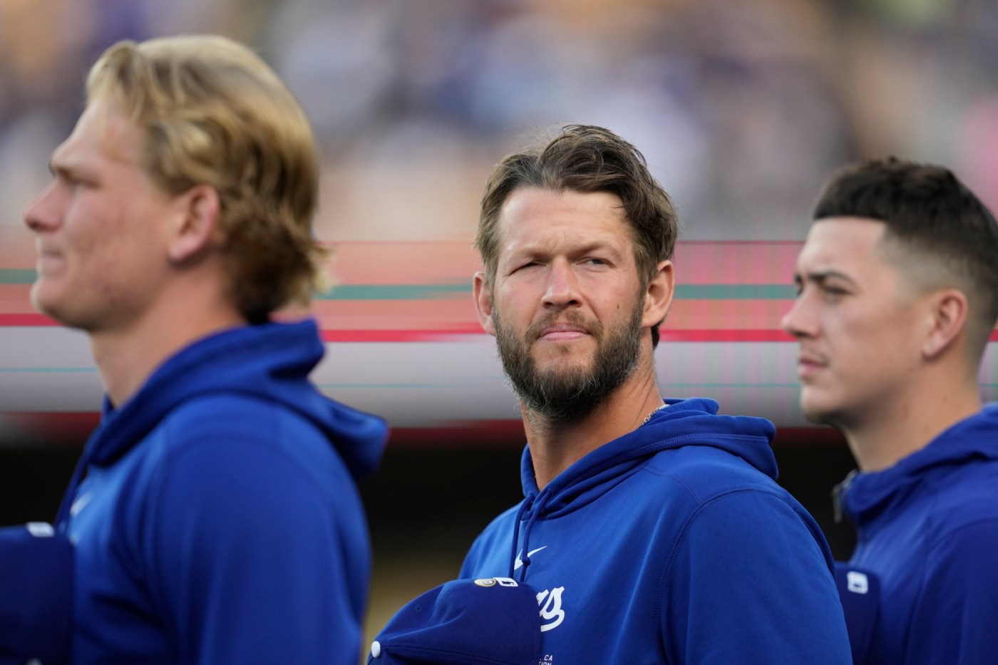 Dodgers’ Clayton Kershaw returns to mound in bullpen session 1 Braves Dodgers Baseball 1 1Mdrnh