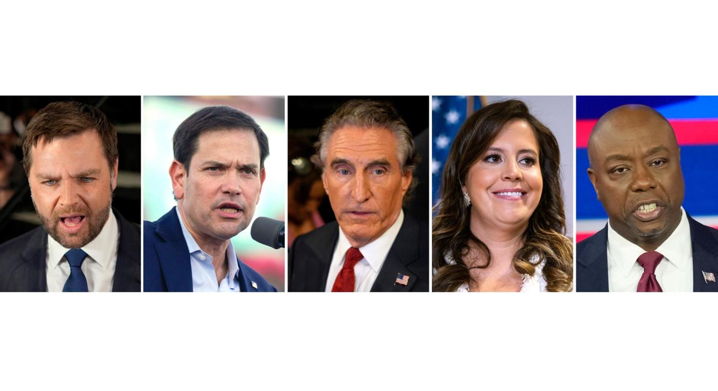The Republicans who want to be Trump’s VP were once harsh critics with key policy differences 1 Election 2024 Trump Running Mates 04868 WBsRvD