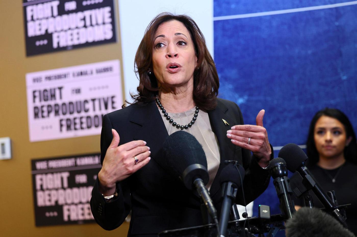 “No one tougher,” Vice President Kamala Harris’ supporters say as she looks to presidential campaign 1 Election Biden Trump Abortion 58687 btLDlF