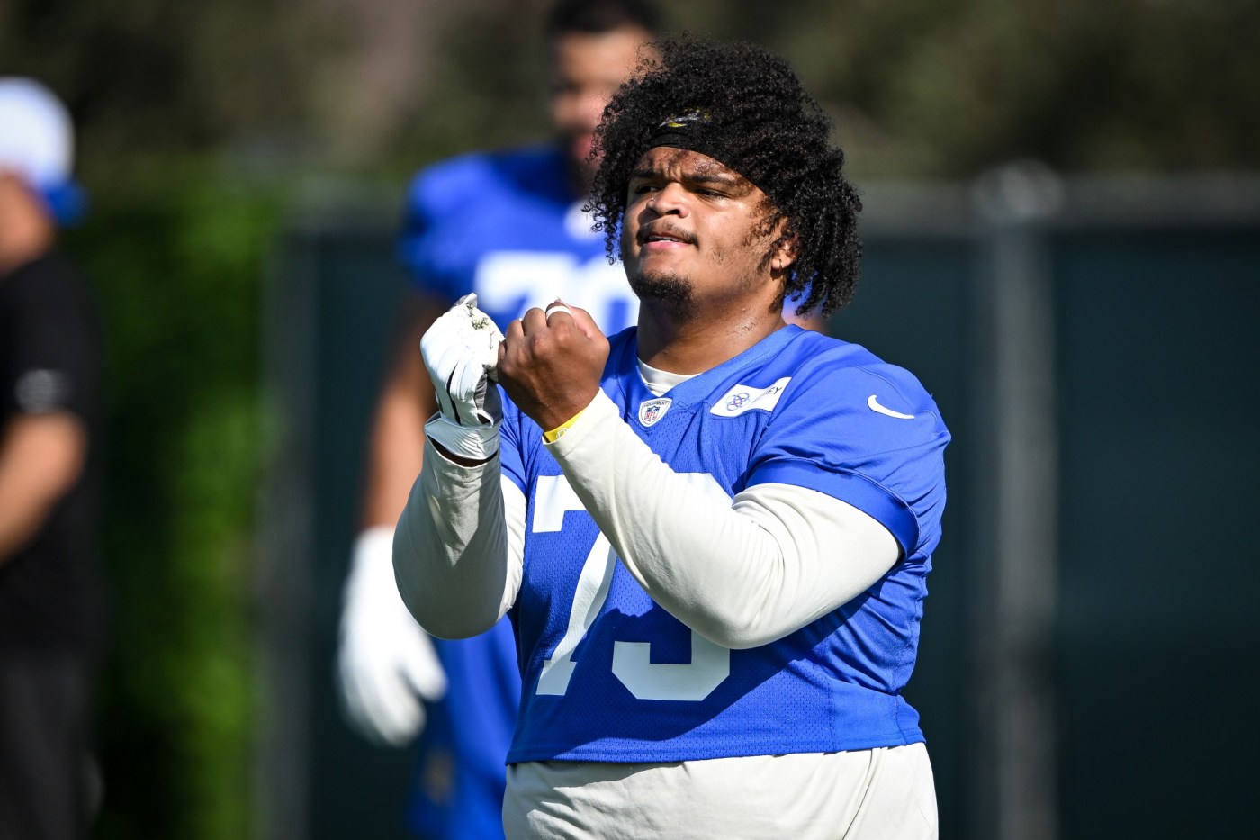 How Rams’ Steve Avila’s leadership makes him right fit at center 1 LDN L RAMS 0725 DC 16 1 FFR0QM