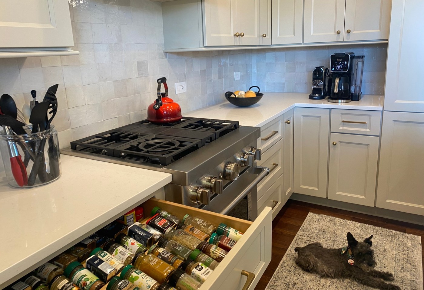 Kitchen remodel: A young couple’s major re-do yields new organizing tips 1 Nielson Kitchen Organized ZNka1W