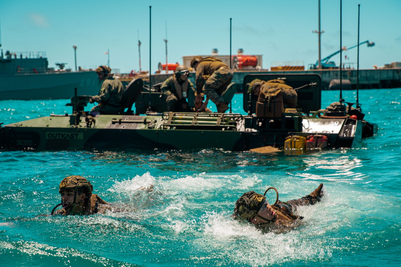 Camp Pendleton Marines take new amphibious vehicle on first deployment after early training issues 1 OCR L ACVFIRST 0616 03 1 L0y23W