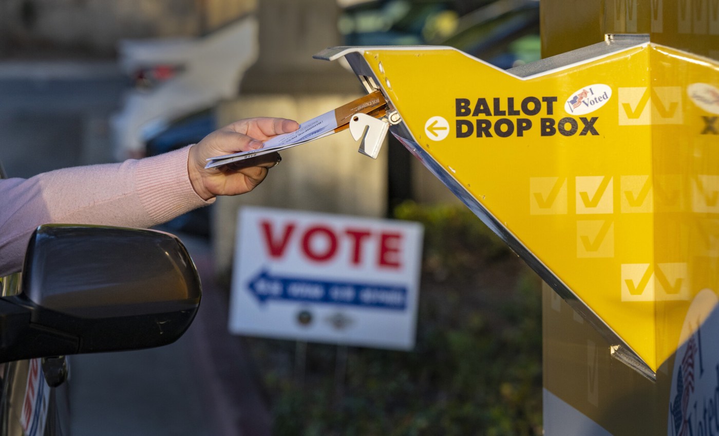 Judge rules Santa Ana must eliminate prejudicial language from noncitizen voting rights measure 1 OCR L GOPVOTING 0704 1 hOVcTP