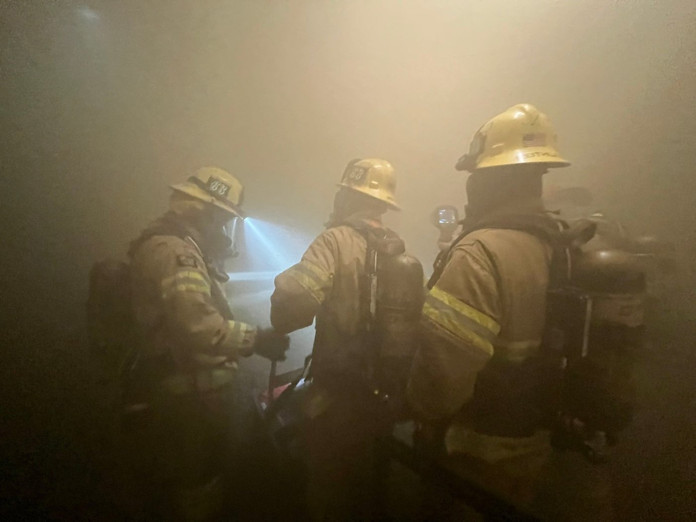 Fire at Buena Park amusement center may have started in ball pit, prompts partial mall closure 1 OCR L TRAMPFIRE 0730