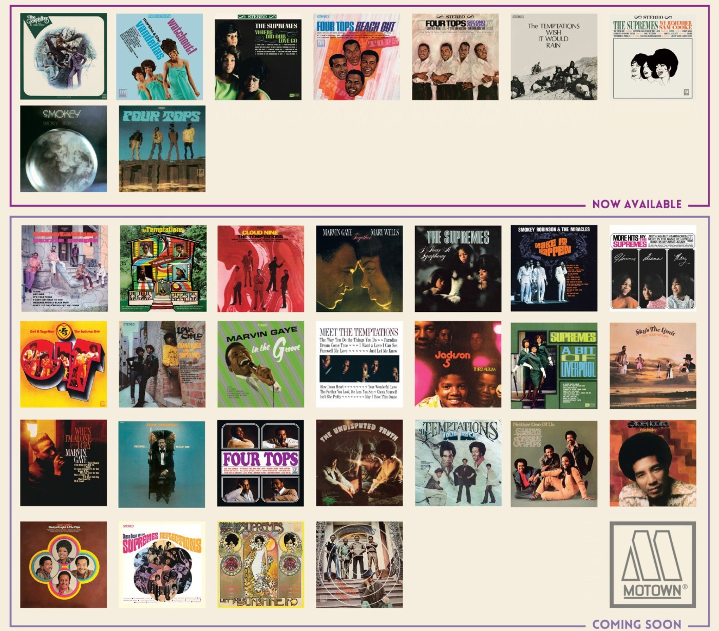 Spanish label handling extensive Motown vinyl reissue campaign 1 TOP L Arts Motown0630 04 Oe7lbZ