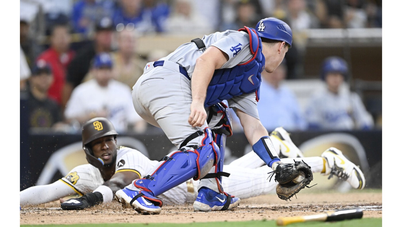 Dodgers squander another 5-run lead in 10-inning loss to Padres 1 imageedit 9 42209874 16x9 1