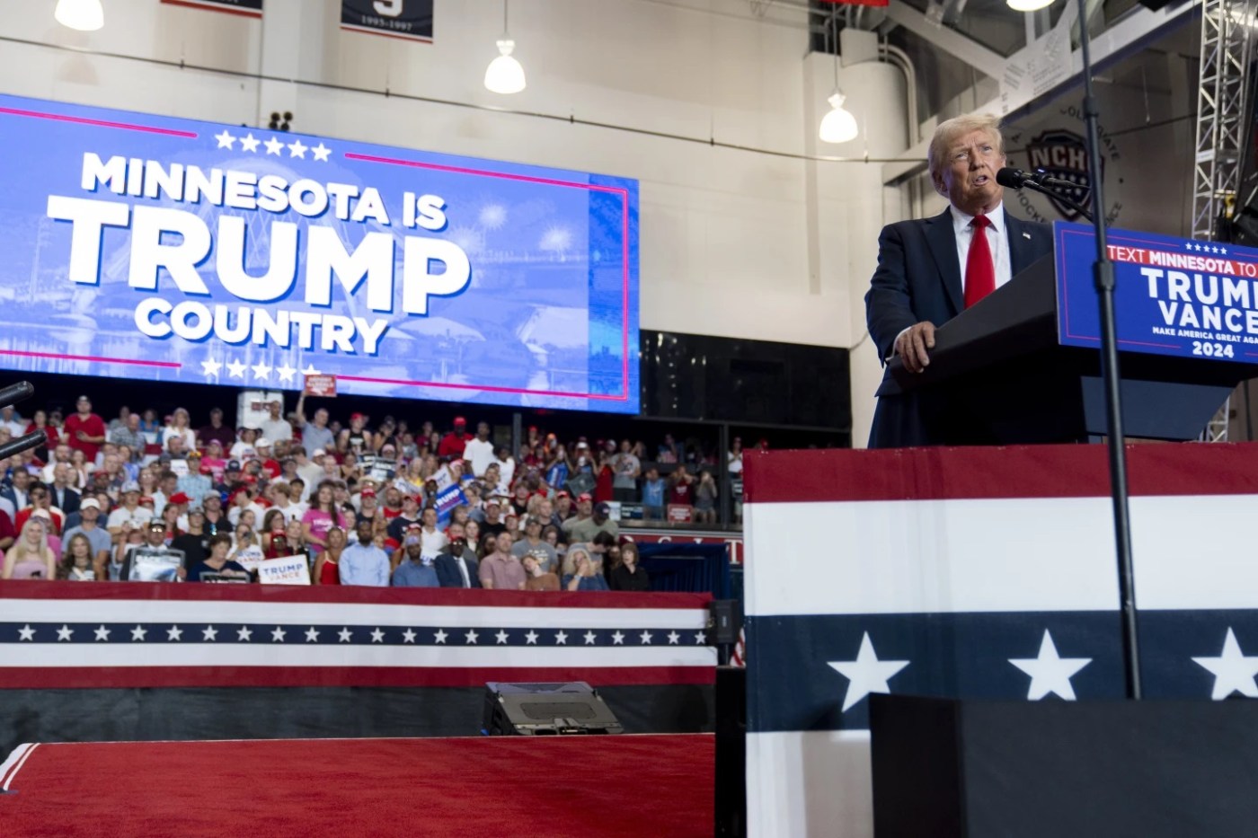 ‘Maybe I’ve gotten worse’: In Minnesota speech, Trump makes clear that unity is over 1 rally njmfWa