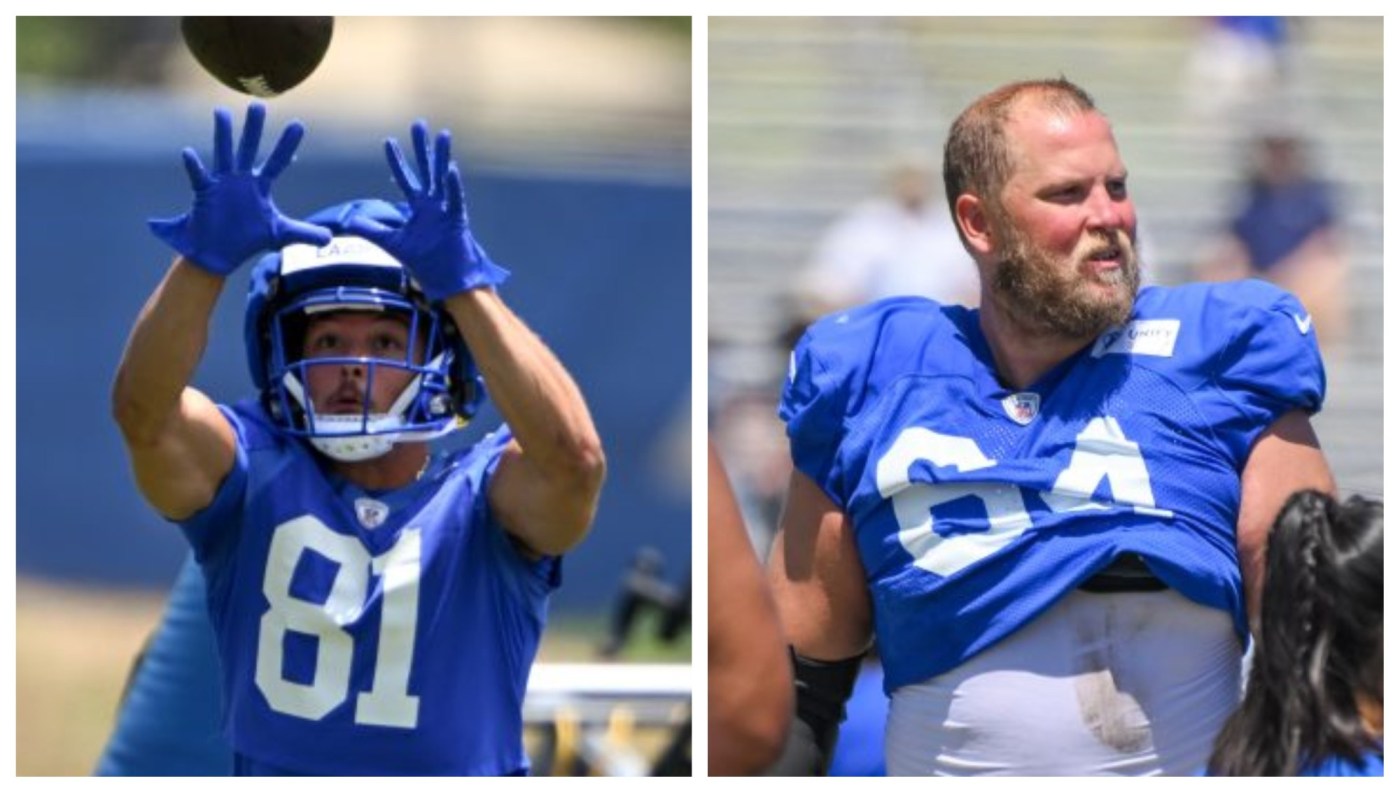 Swanson: What’s it like to audition for the Rams? I asked JJ Laap and Conor McDermott 1 0815 SPO LDN L RAMS bi0dOA