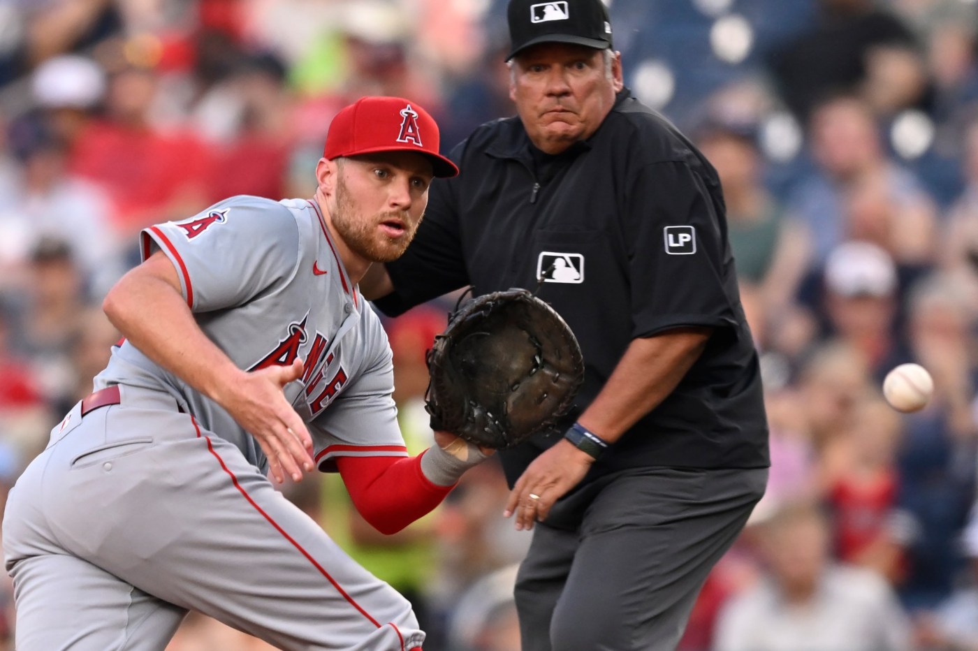 Angels’ Brandon Drury shows small signs of improvement late in frustrating season 1 AP24224003814206 1