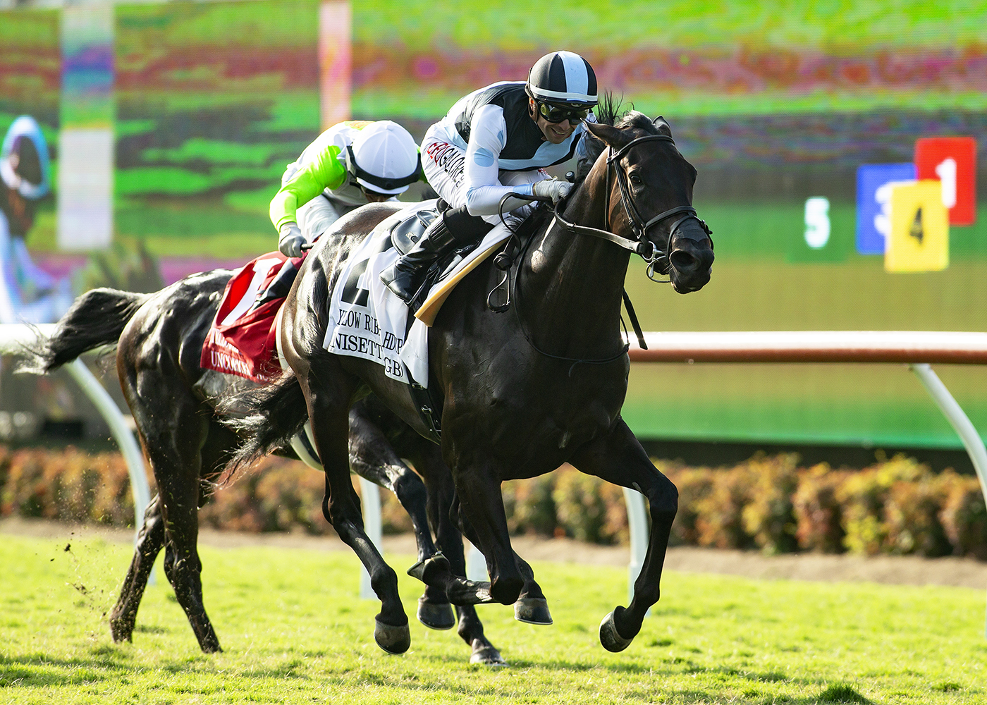Anisette, Umberto Rispoli pull inside job in Yellow Ribbon at Del Mar 1 Anisette uts2 200 obJEUk