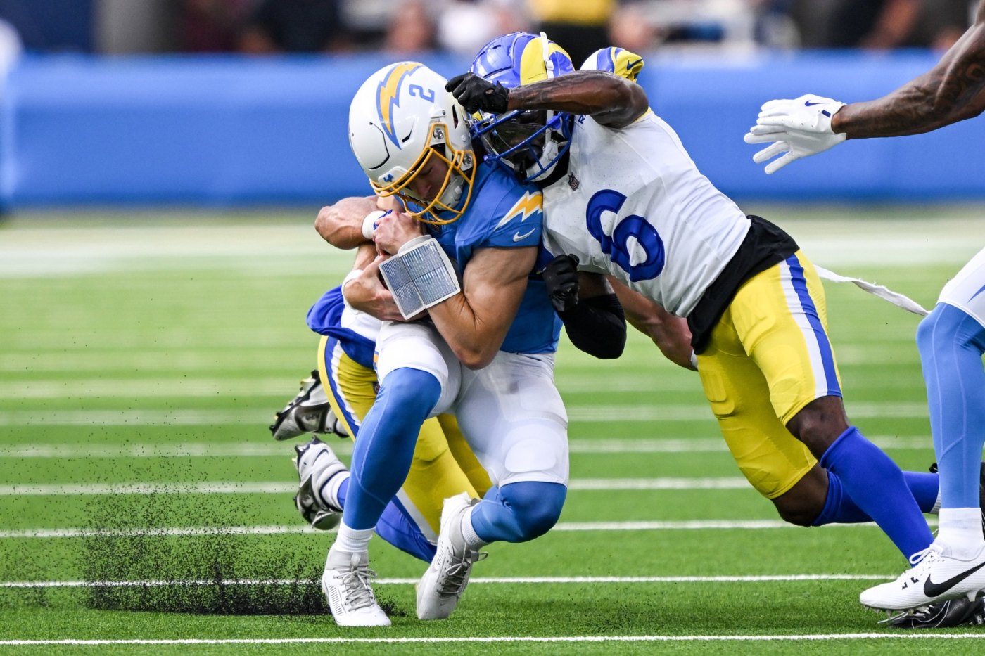 Rams takeaways: Defensive depth pieces become clearer after second preseason game 1 LDN L RAMS CHARGERS 0818 DC 9 a6d234 C4qP1u