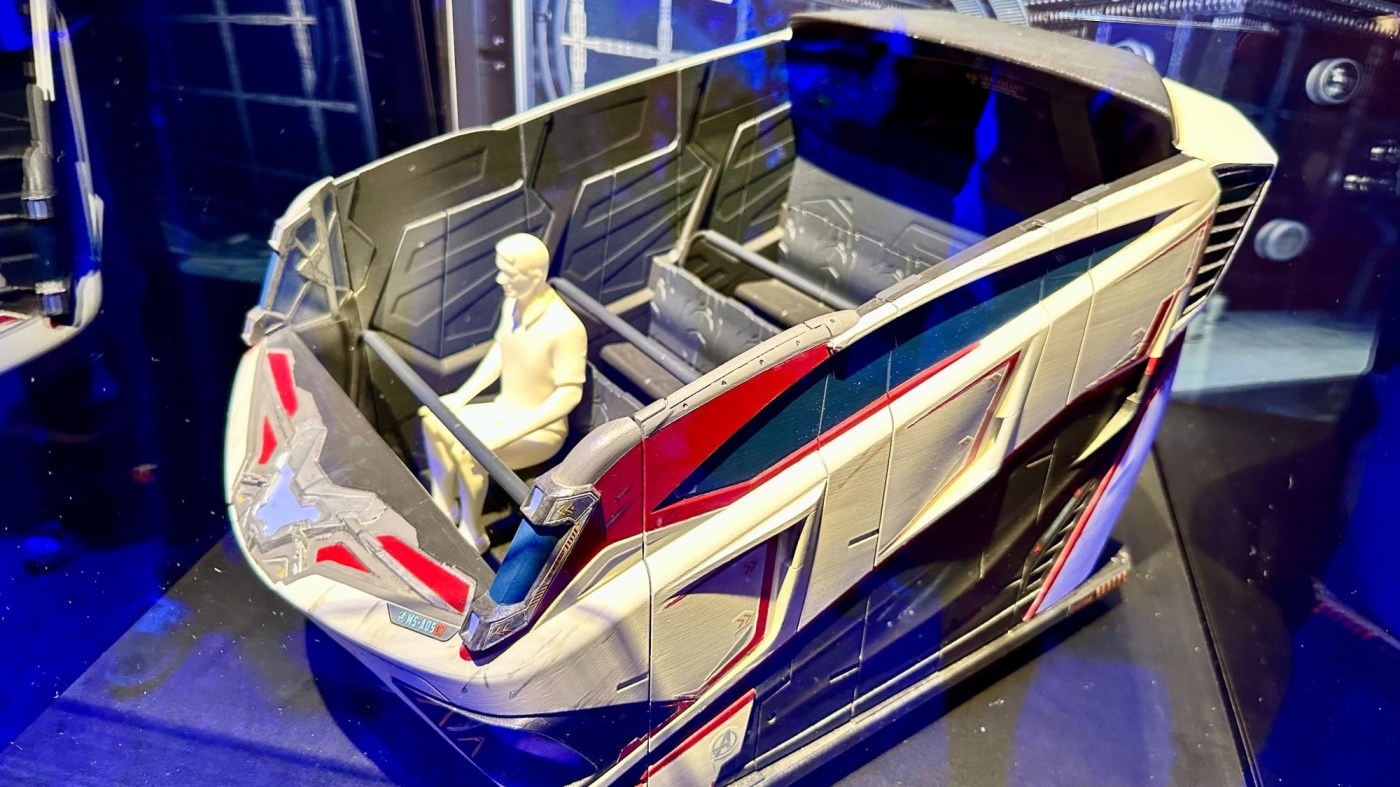 First look at Marvel E-Ticket ride vehicle coming to Disneyland 1 OCR L D23 MARVEL RIDE 0810 FEATURED GCHQat