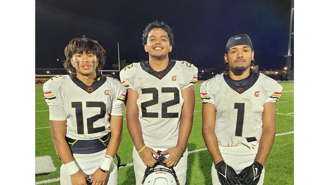 Cerritos football starts out strong with rout of Buena Park 1 OCR L HSFB BPARK 082 16x9 1 lgShra